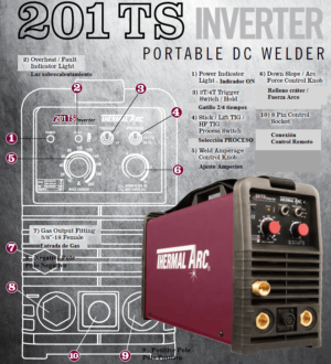 Inverter soldadura TIG y electrodoEsab