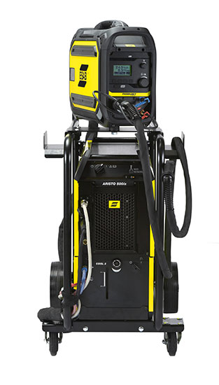 Equipo Esab arco pulsado inverter